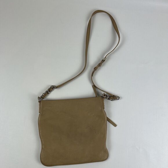 KATE SPADE Leather Crossbody Purse Cobble Hill Tenley Handbag Tan Minimalist - Picture 5 of 16